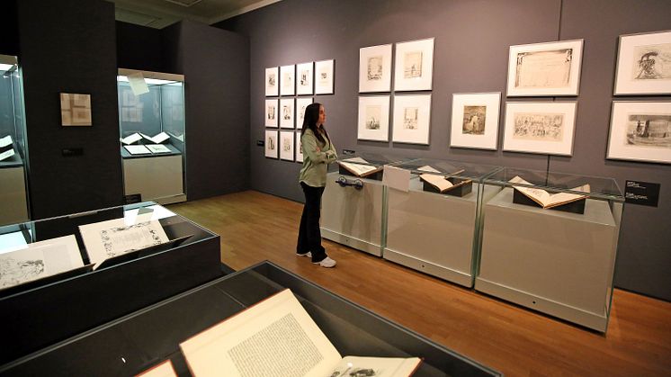 GRASSI Museum für Angewandte Kunst: Blick in die Sonderausstellung "Von Bonnard bis Klemke" - Foto: Andreas Schmidt