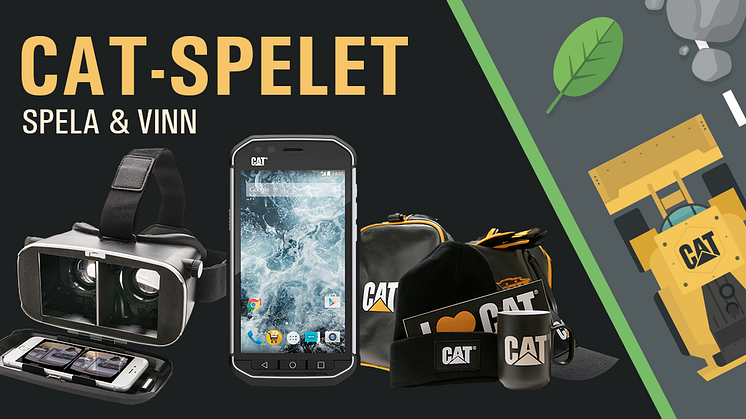 Visa din körskicklighet och tävla om fina priser i Cat-spelet!