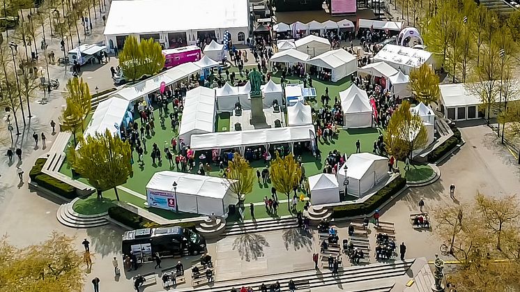 Jobbfestival med tema mångfald i Kungsträdgården