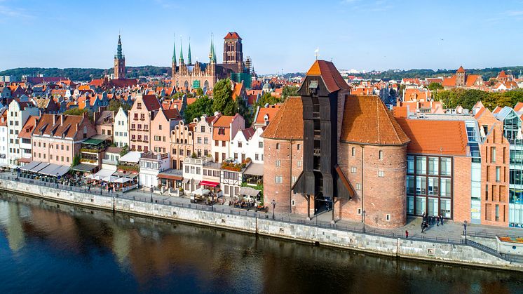 View of central Gdansk. Photo: Getty Images.
