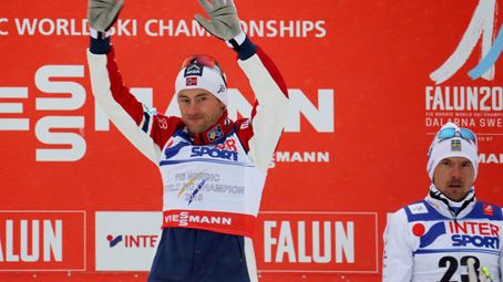 Rullskidlopp i Sunne med Northug, J Olsson och Kalla