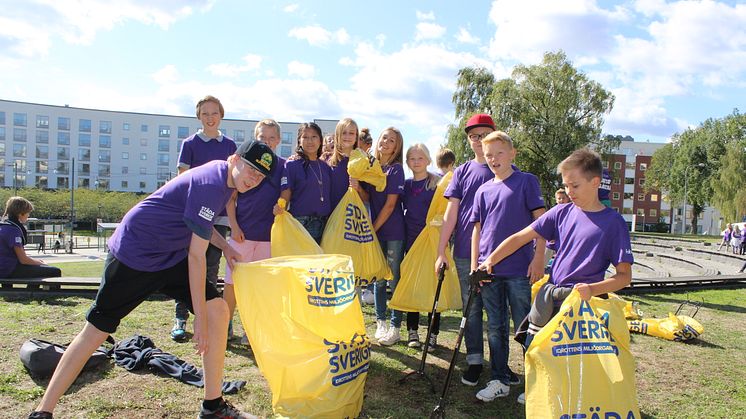 Lumaparken. Foto: Städa Sverige.