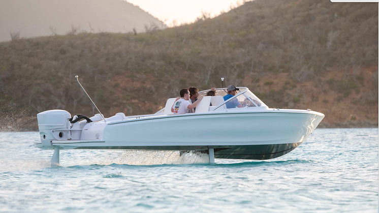 We’re launching the Candela Seven electric hydrofoil boat in the United States.