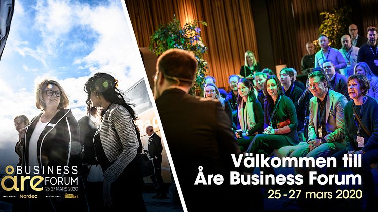 Välkommen till Åre Business Forum 25-27 mars 2020