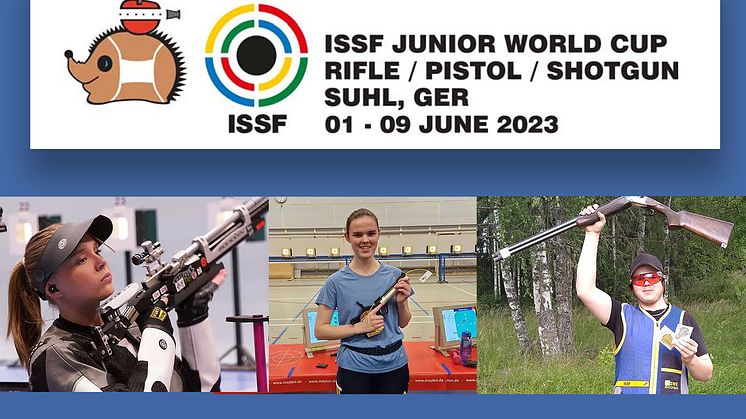 20 svenska skyttejuniorer deltar i juniorvärldscupen