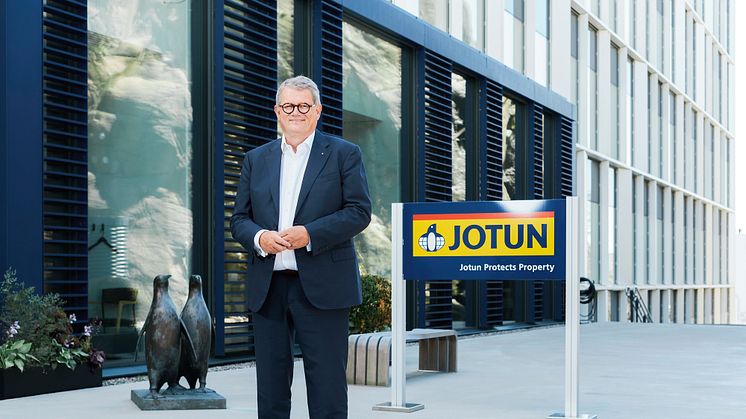 President and CEO Morten Fon, Jotun. Photo: Morten Rakke