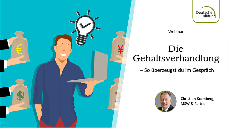 Webinar: Die Gehaltsverhandlung