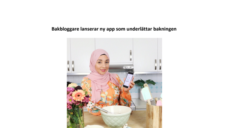 Bakakuten - ny app som underlättar bakningen