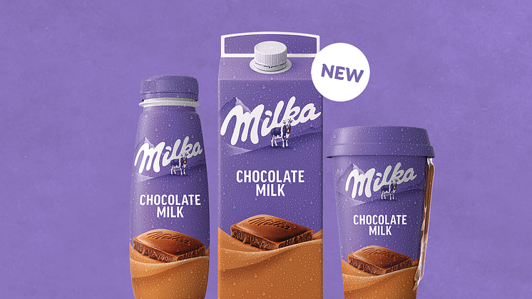 Arla Foods og Mondelēz International lancerer Milka chokolademælk