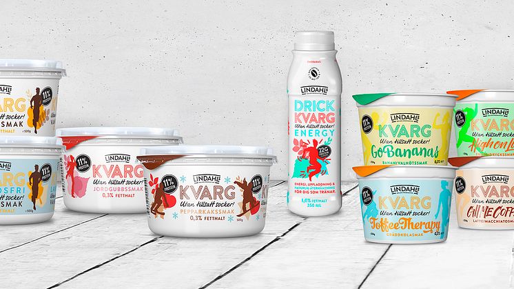 Kvargnyheter från Lindahls – Funky flavours, drickkvarg med koffein, säsongssmak och mycket mer!