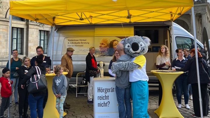 Gutes Hören entdecken im Hörregionsdorf – Cochlear engagiert sich beim 35. Entdeckertag der Region Hannover (Foto: Cochlear Ltd.) 