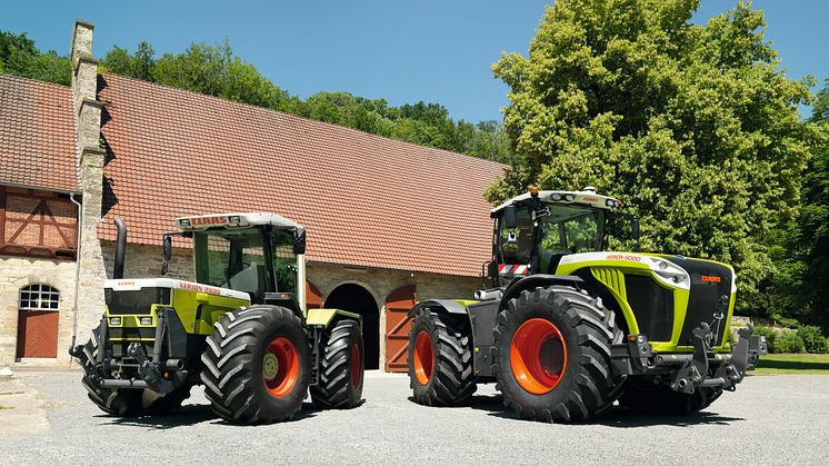 CLAAS celebrates 25 years of the CLAAS XERION with a limited special edition