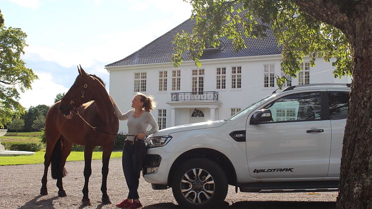 Derfor valgte Norges yngste «godsfrøken» Ford Ranger