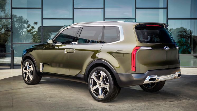 Världspremiär för Kia Telluride i Detroit 