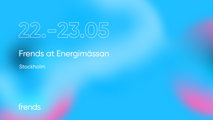 Frends är en del av Energimässan 2024.