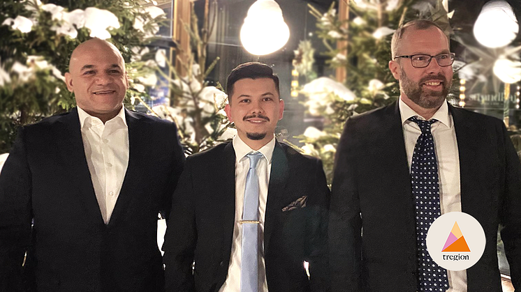 Tamer Khairy, Mansour Norozi och Mats Eriksson är grundarna bakom startupbolaget Your Brand Travel.
