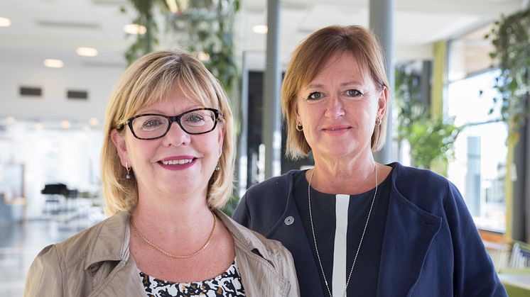 Två nya professorer i omvårdnad vid Högskolan i Skövde