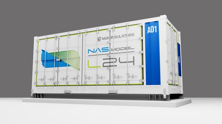 BASF and NGK release advanced type of sodium-sulfur batteries (NAS Battery) NAS MODEL L24