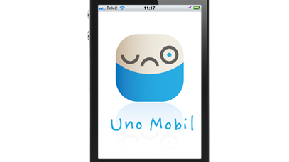 Uno Mobil app start