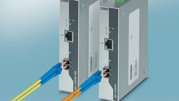 Ethernet mediekonvertere giver mere pålidelige energinetværk