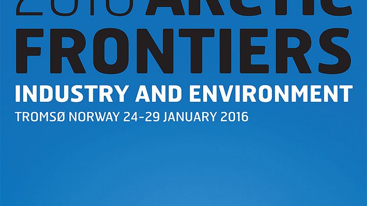 Arctic Frontiers - 24 - 29 January 2016 in Tromsø