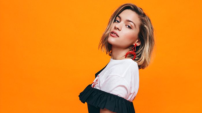 Tove Styrke spelar med Katy Perry på Ericsson Globe 10 juni. Foto: Emma Svensson