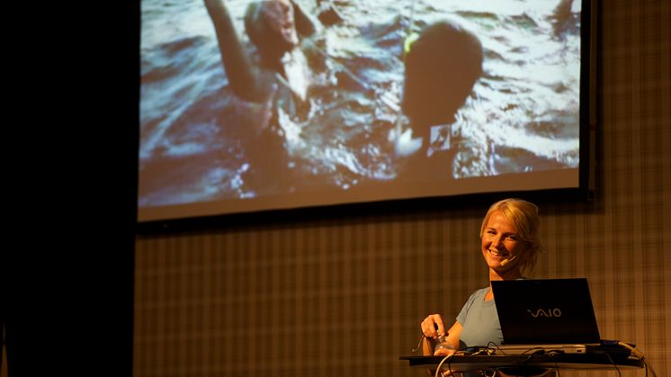 Annelie Pompe på Nordic Outdoor 2013