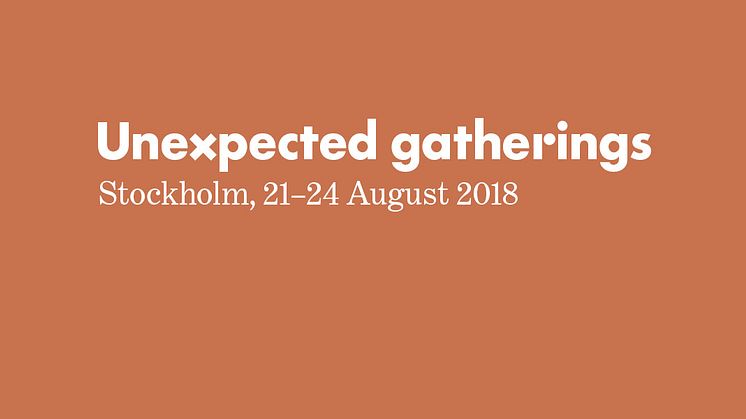 Unexpected Gatherings – autumn theme for Formex 2018