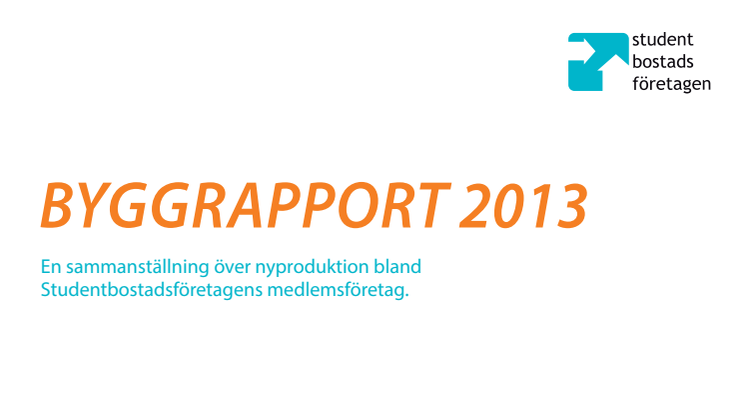 Byggrapport 2013