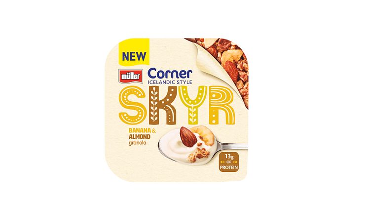 Müller Corner Icelandic Style Skyr - Banana and Almond