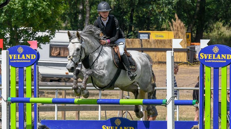 Ida Garcia, en av vinnarna av Sveland Cup 2018.  Fotograf: Roberto Garcia.