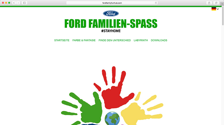 ​Ford möchte seinen Beitrag dazu leisten, dass wir Alle bestmöglich durch die nächsten Tage und Wochen kommen. Natürlich von zu Hause aus!