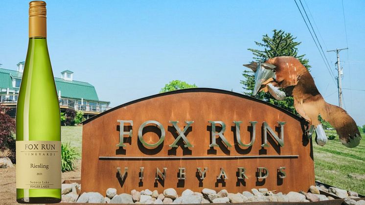 Tillfällig lansering 22/3: Fox Run  Riesling 2021