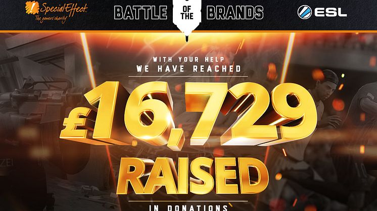 ESL UK Battle of the Brands raises £16,000 for SpecialEffect