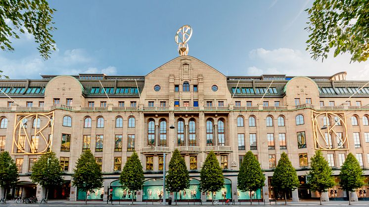 Nordiska Kompaniet firar 100 år på Hamngatan i Stockholm