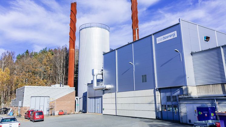 Solör Bionergis fjärrvärmeanläggning i Mölnlycke får till årsskiftet en ny oljepanna baserad på biooljan RME
