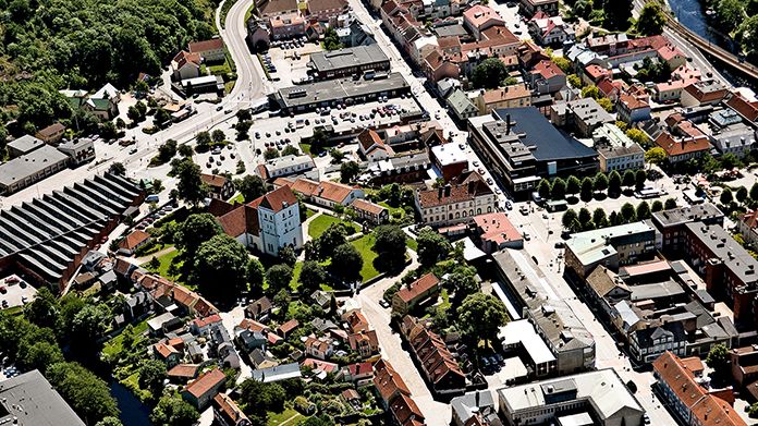 Målet med en Stadsrums- & mobilitetsstrategi är att skapa en stadskärna, med attraktiva platser och stråk, som är trevlig att vistas i.