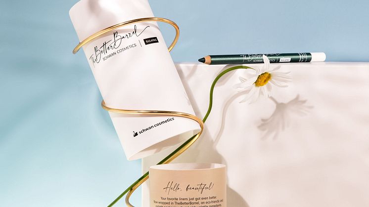 Global makeup supplier Schwan Cosmetics and Sulapac create a cosmetic pencil with a plant-based barrel to offer an alternative to conventional plastic