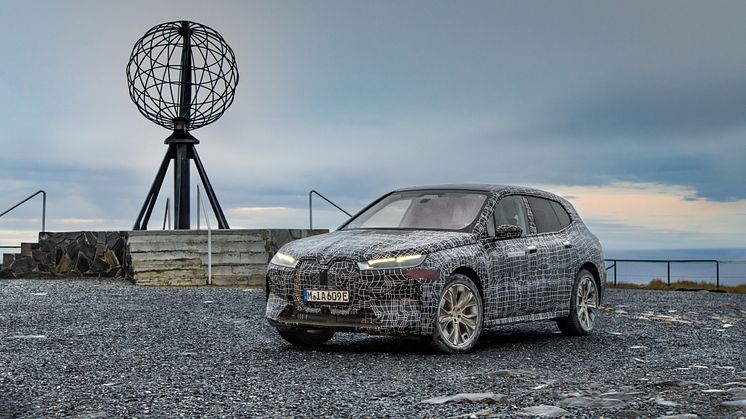 BMW iX -lippulaivamallin viimeiset talvitestit alkavat Lapissa