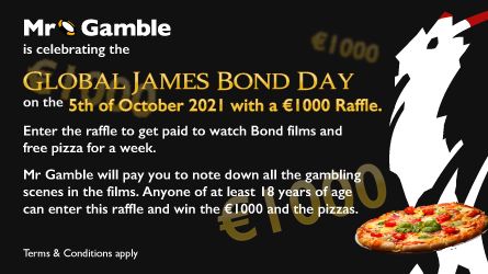 Annual Global James Bond Day raffle