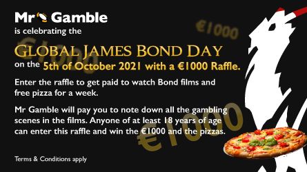 Annual Global James Bond Day raffle