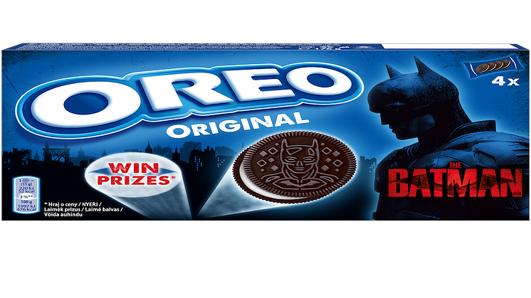 Oreo z limitowaną edycją ciastek Batman we współpracy z Warner Bros 