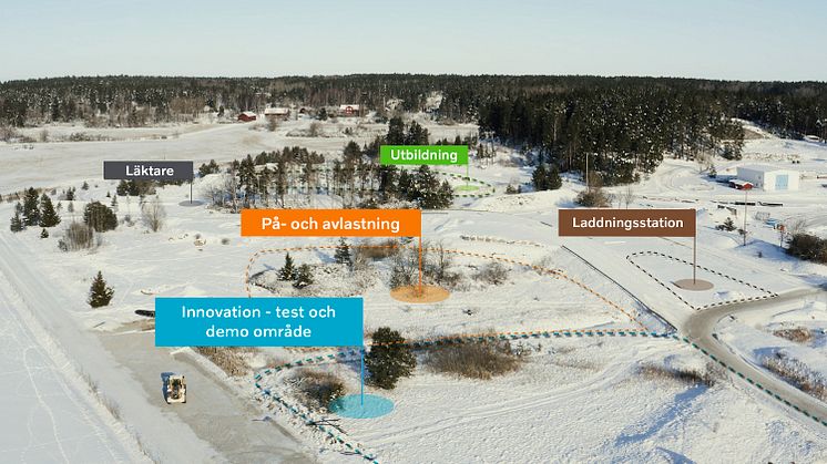 Volvo CE öppnar nytt test- och demoområde för hållbar kraft, uppkoppling och autonoma lösningar