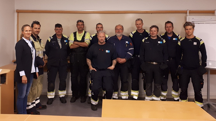 Bilfingers team vid Borealis Krackeranläggning i Stenungsund