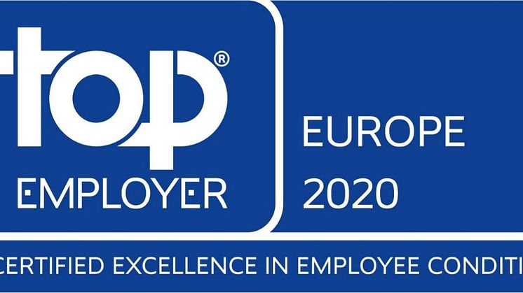 Bevego har återigen certifierats som Top Employer Europe av Top Employers Institut.