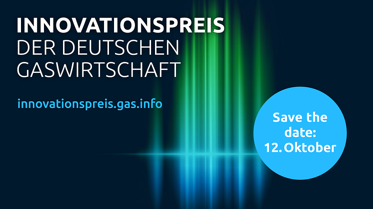 Innovationspreis der deutschen Gaswirtschaft 2022: Jury gibt Nominierte bekannt