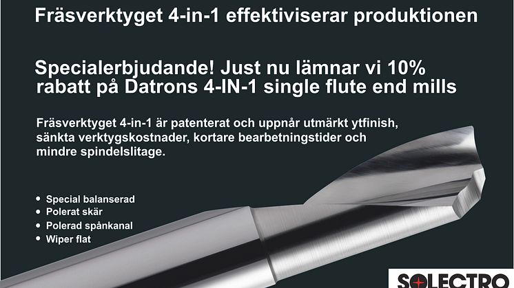 Fräsverktyg 4-in-1