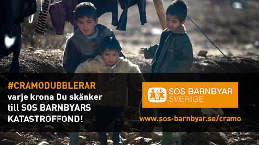 Flyktingkatastrofen - Cramo utökar stödet till SOS Barnbyar