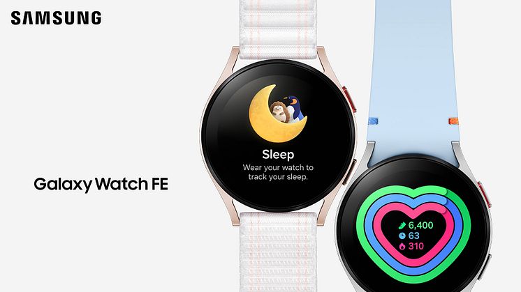 Ensimmäinen Galaxy Watch FE antaa entistä useammalle mahdollisuuden käyttää Samsungin kehittynyttä terveydenseurantatekniikkaa