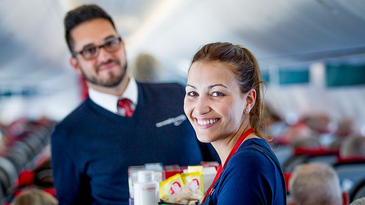 Norwegian Cabin Crew on board Boeing 737-800